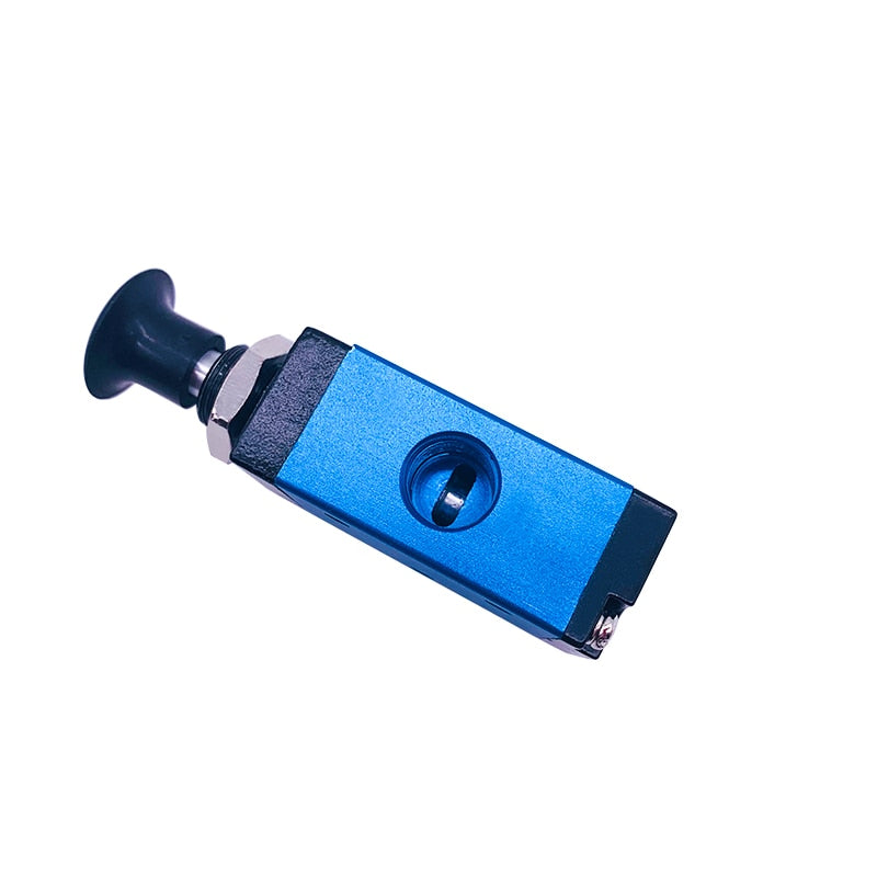 Pneumatic Single Pulse Timer N/C Delays Air Output By Adjustment 1/8