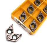 DCMT070204 DCMT11T304 DCMT11T308 carbide inserts Internal Turning tool metal Lathe Tools CNC tool Hard Alloy turning insert