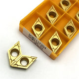 DCMT070204 DCMT11T304 DCMT11T308 carbide inserts Internal Turning tool metal Lathe Tools CNC tool Hard Alloy turning insert