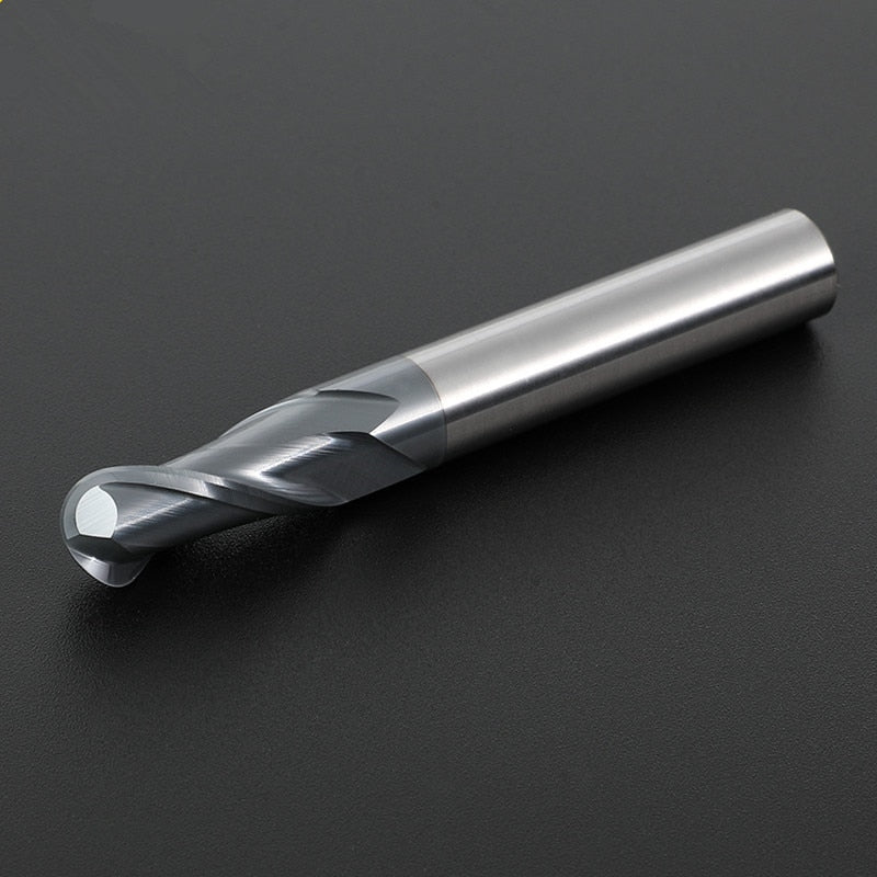 58-degree Tungsten Steel Three-flute End Mill for Aluminum - KENENG 58-degree Tungsten Steel Three-flute End Mill for Aluminum - KENENG