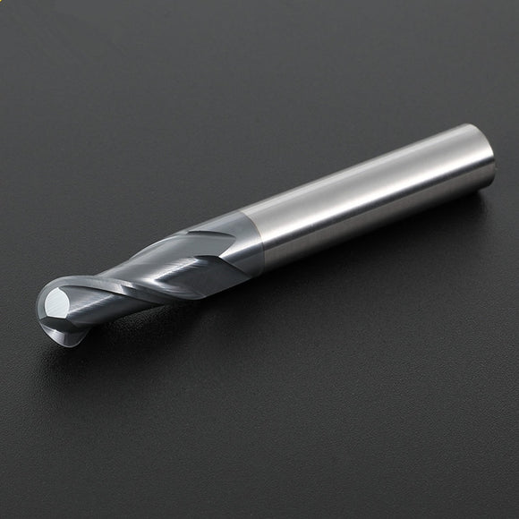 1pc EndMills HRC50 2 Flute Tungsten Steel Milling Cutter Ball nose End Mill Alloy Carbide Milling Tools CNC Cutter 2mm 3mm 4mm