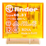 finder relay 40.52 / 40.61 / 40.31 12V 24V 230V 110V 48V AC DC 8A 16A new and original
