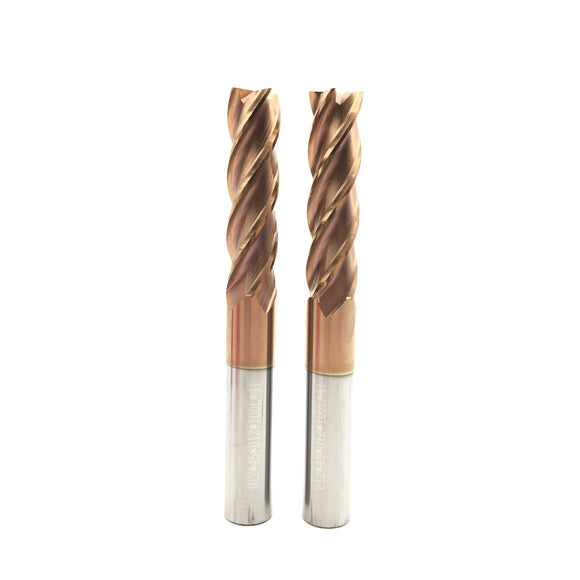 4 Flutes HRC55 Carbide end mill Milling Cutter Alloy Coating Tungsten Steel endmills cutting tool CNC maching Endmill