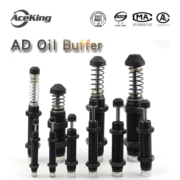 Pneumatic hydraulic oil buffer pressure adjustable ad1410/1416/2020/2016/2525/3625/4250-5 cylinder shock absorber buffer damper