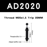 Pneumatic hydraulic oil buffer pressure adjustable ad1410/1416/2020/2016/2525/3625/4250-5 cylinder shock absorber buffer damper