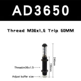 Pneumatic hydraulic oil buffer pressure adjustable ad1410/1416/2020/2016/2525/3625/4250-5 cylinder shock absorber buffer damper