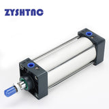 Free ship Standard Air Cylinders 32/40/63mm Bore Double Acting Pneumatic Cylinder SC 50/75/100/125/150/175/200/250/300mm Stroke